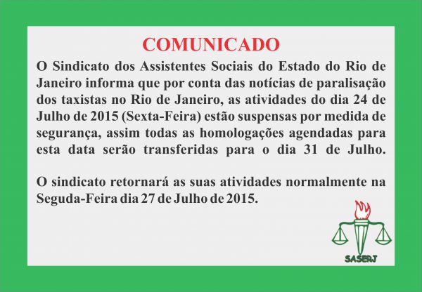 COMUNICADO