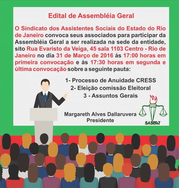 Edital de Assembleia Geral 2016