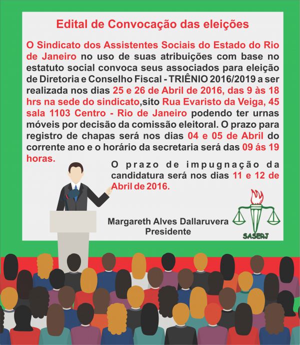 Edital de Convocação das eleições