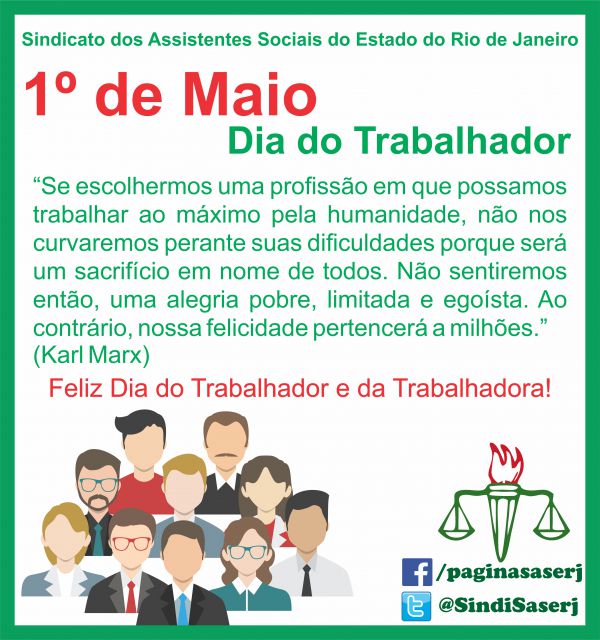 1º de Maio - Dia do Trabalhador