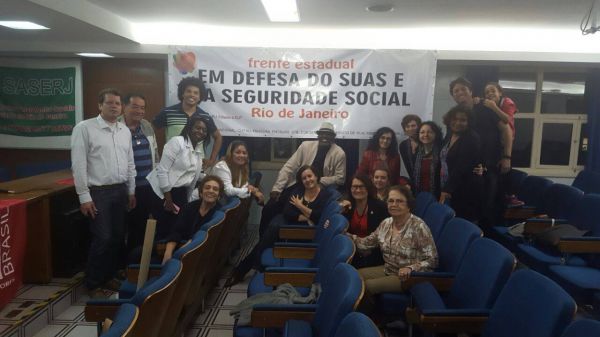 Lançamento Frente Estadual em Defesa do SUAS e da Seguridade Social Rio de Janeiro