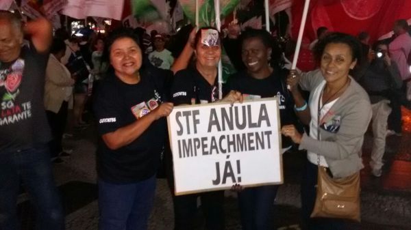 SASERJ no Dia Nacional de Paralisação - Rumo a Greve Geral - Contra a Retirada de Direitos