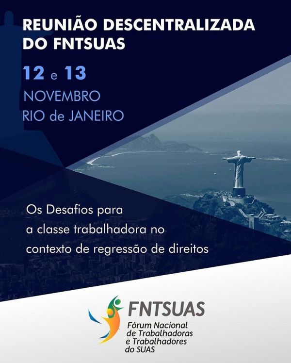Reunião Descentralizada do FNTSUAS