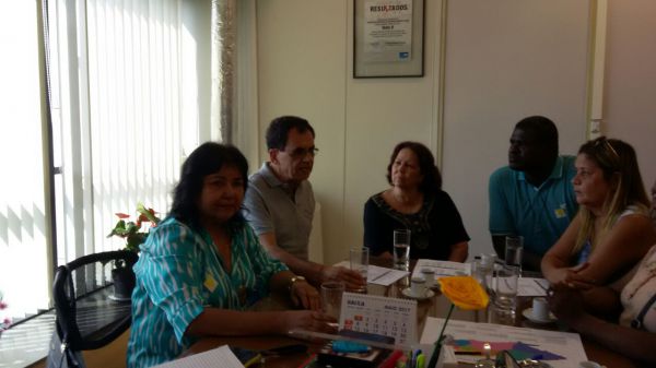 Reunião com a Secretária Municipal de Assistência Social e Direitos Humanos - RJ