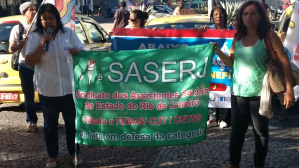 Protocolaço na Prefeitura do Rio de Janeiro, em defesa dos auxílios aos (as) Servidores (as) Públicos do Município do Rio de Janeiro