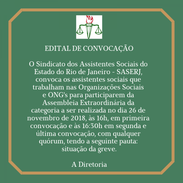 EDITAL DE CONVOCAÇÃO