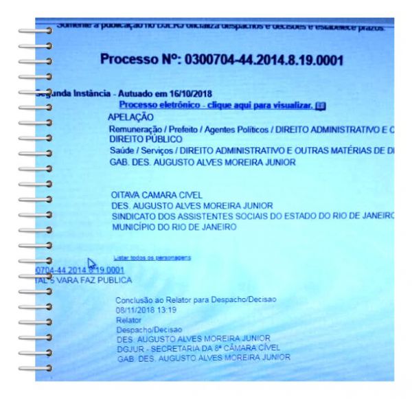 INFORME AOS ASSISTENTES SOCIAIS