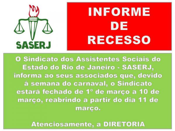 INFORME DE RECESSO