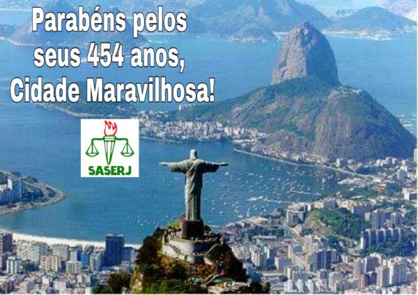 454 ANOS DA CIDADE DO RIO DE JANEIRO