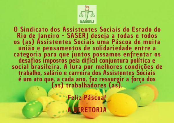 FELIZ PÁSCOA!