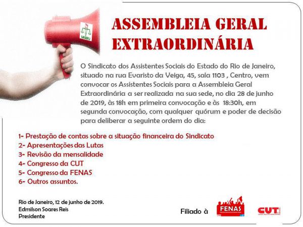 ASSEMBLEIA GERAL EXTRAORDINÁRIA