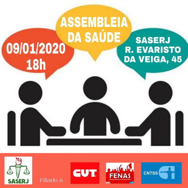 ASSEMBLEIA DA SAÚDE NA SEDE DO SASERJ