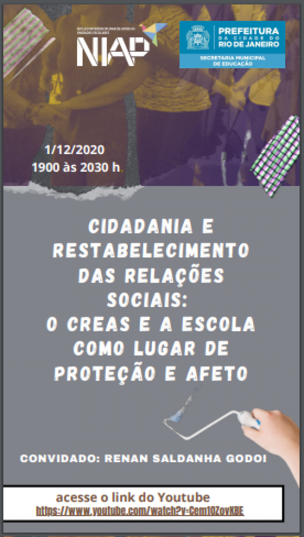 CIDADANIA E REESTABELECIMENTO DAS RELAÇÕES SOCIAIS: O CREAS E A ESCOLA COMO LUGAR DE PROTEÇÃO E AFETO