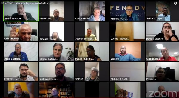 Saserj participa de fórum sindical ampliado pela urgente contrarreforma trabalhista