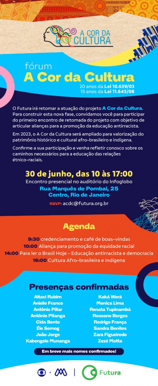 Saserj participa de evento para a promoção da educação antirracista