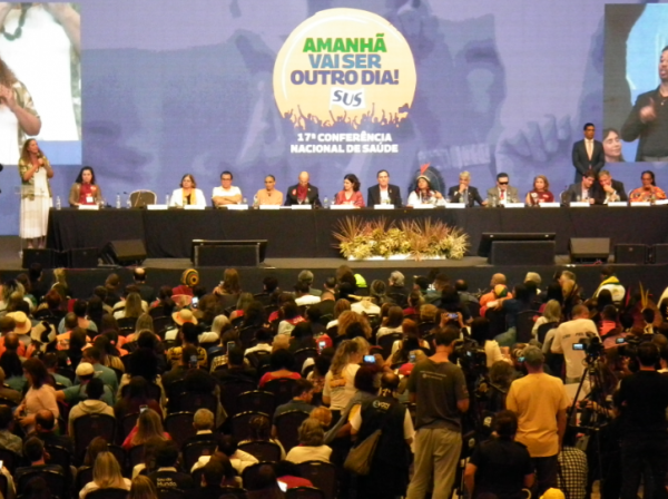 Saserj participou da 17ª Conferência Nacional de Saúde