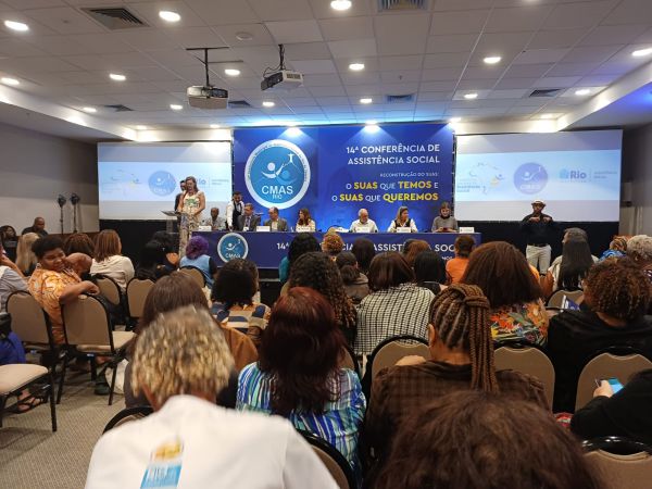 Saserj presente na 14ª Conferência Municipal de Assistência Social do Rio de Janeiro