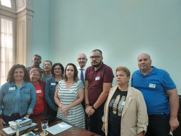 Saserj participa de reunião do MUDSPM e representantes dos servidores no Previ-Rio com o presidente da comissão de servidores públicos, Jorge Felippe